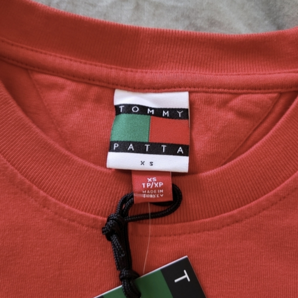 Patta x Tommy Hilfiger Community T-Shirt (High Risk Red) Men X Small 042025 - Picture 5 of 7